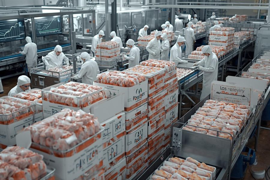 Mercado do Frango Abatido Mostra Sinais de Recuperação em Setembro